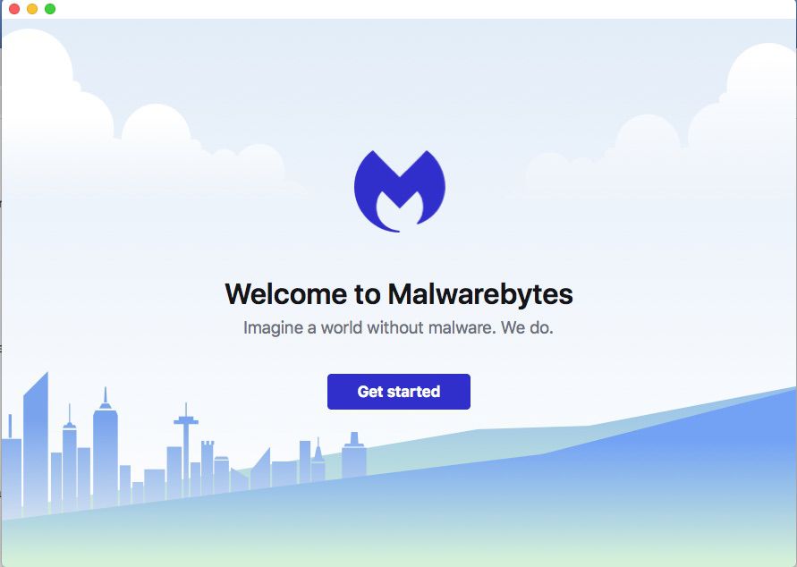 Screenshot van Malwarebytes-installatie