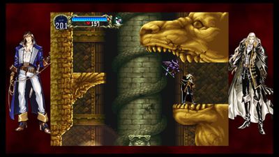 Alucard en zijn demon zijn bekend in Castlevania: Symphony of the Night voor PS4.