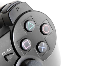 Close-up afbeelding van de PlayStation 3-controller