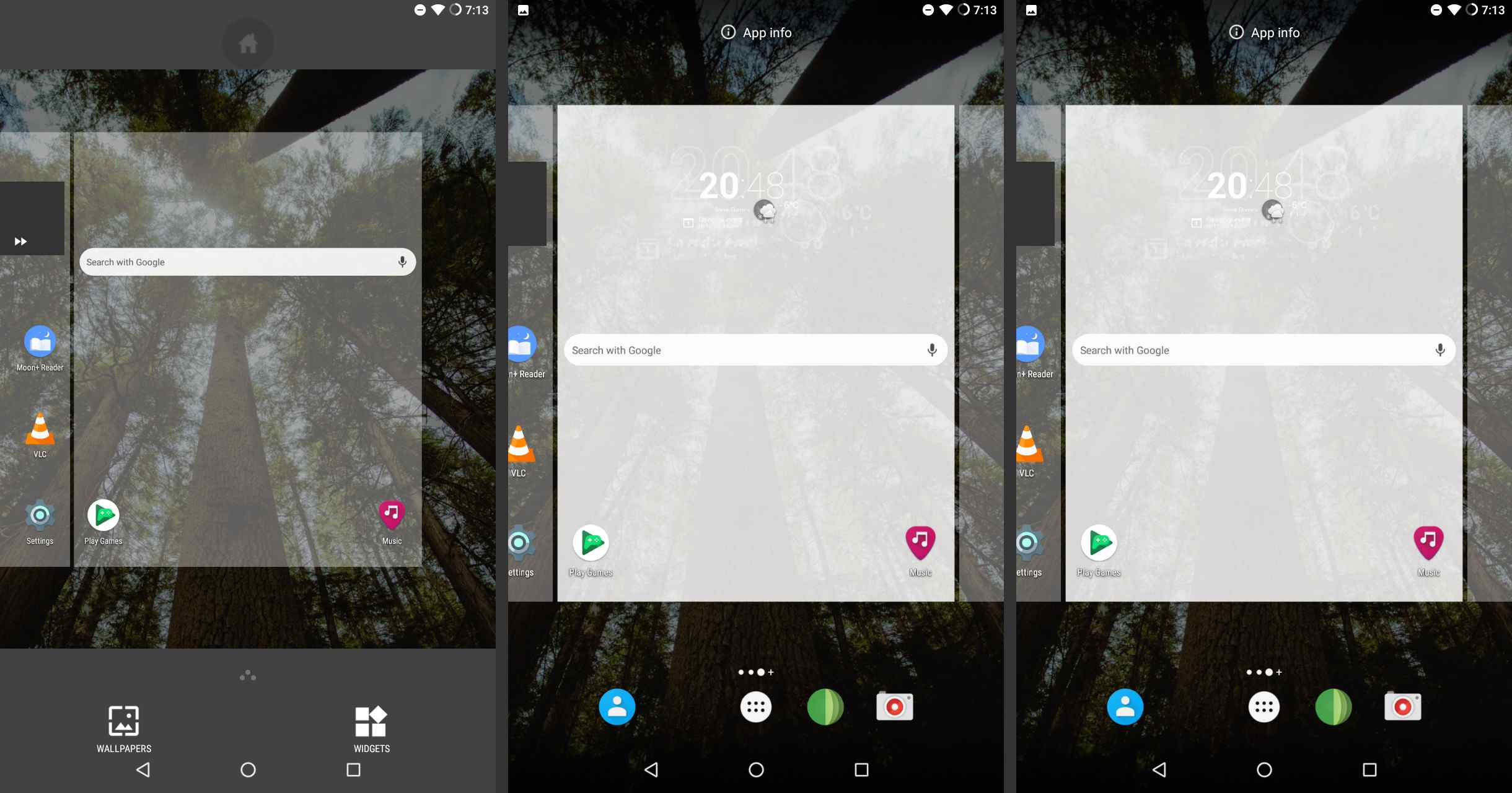 Android widget toevoegen aan startscherm