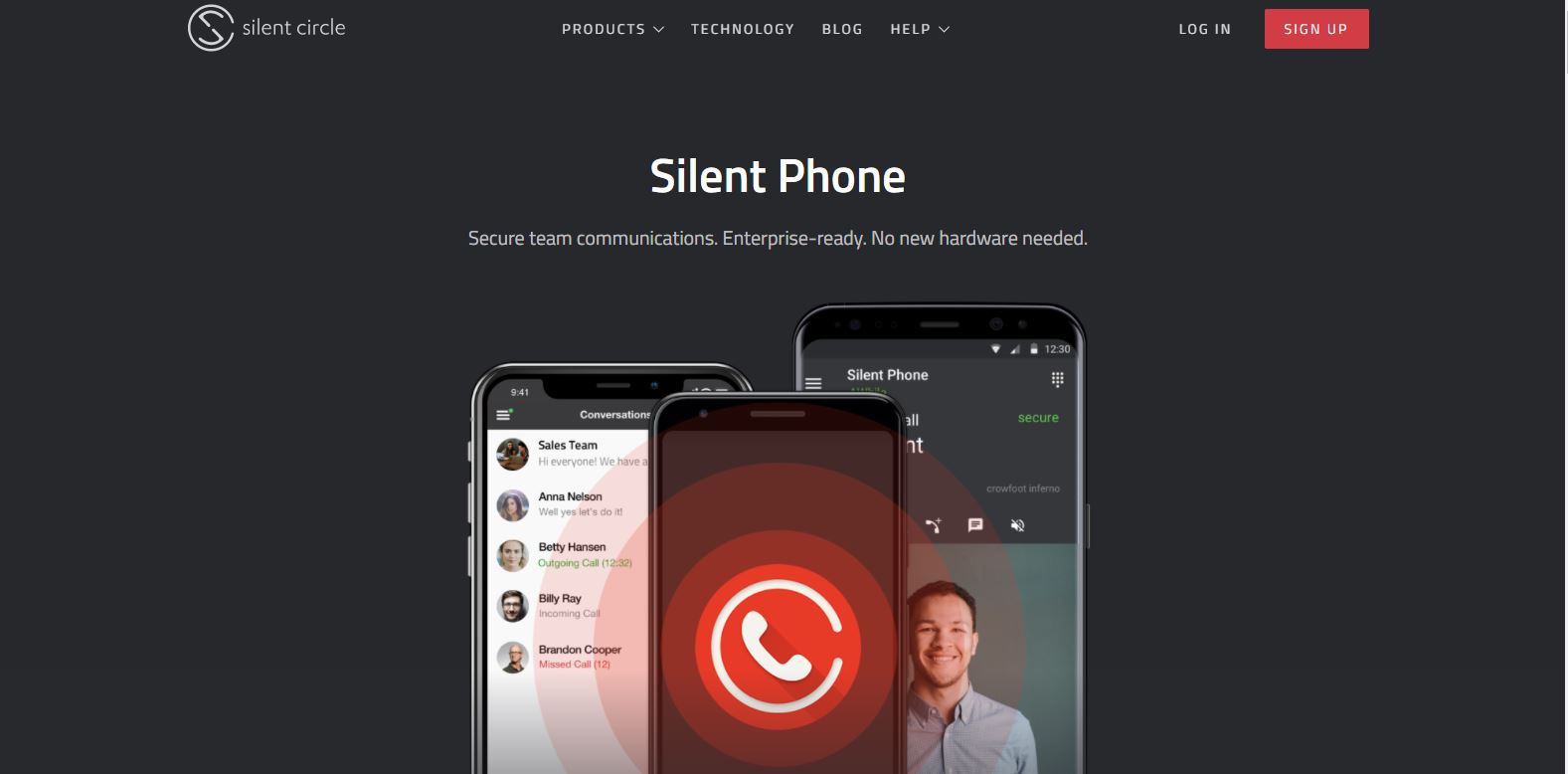 Stille Telefoon-website