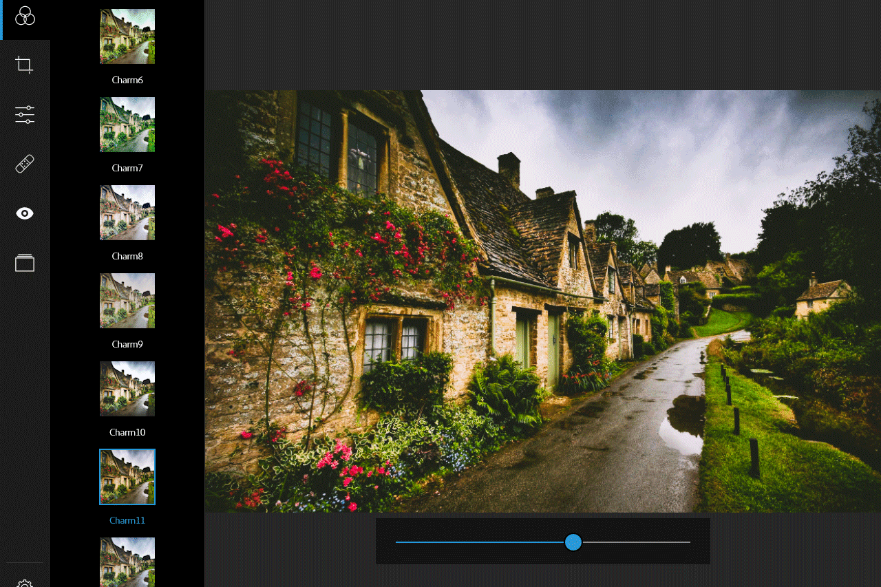 Adobe Photoshop Express gratis afbeeldingseditor