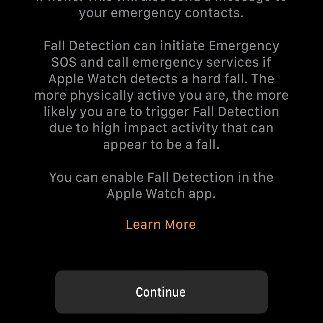 screenshot van het uitlijnen van Apple Watch en iPhone om ze te koppelen