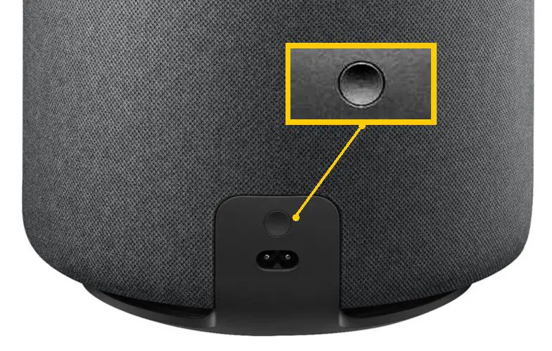 Amazon Echo Sub – Reset-knop