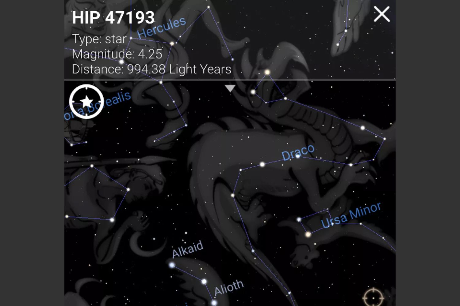 Stellarium Mobile Sky Map-app