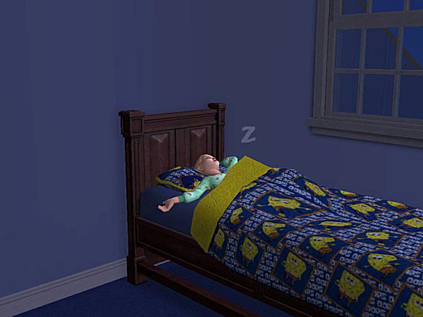 Slapen in Sims 2 screenshot