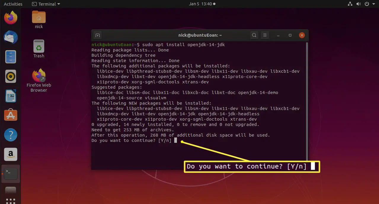 Как установить java на ubuntu