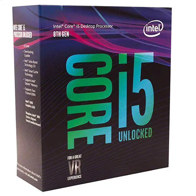 Intel's 8e generatie i5-8600K-processor
