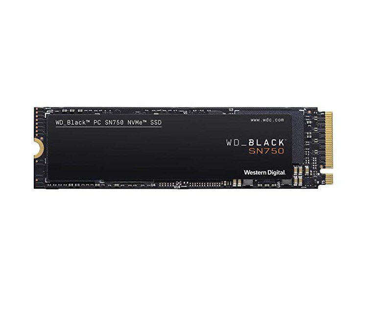WD BLACK SN750 500GB NVMe-schijf