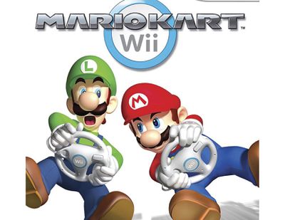 Mariokart voor Wii gamecover