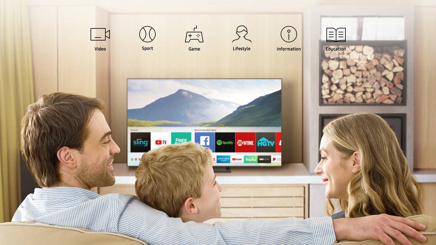 Samsung Smart TV Lifestyle-afbeelding