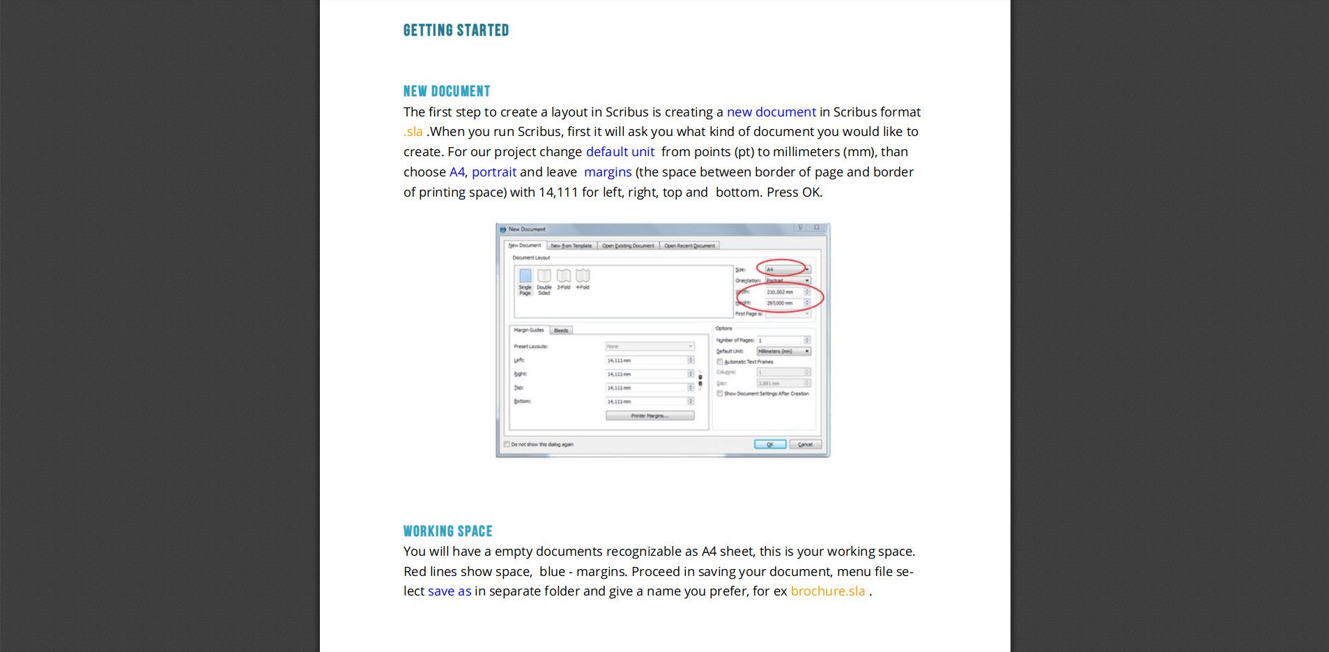 scribus desktop publishing