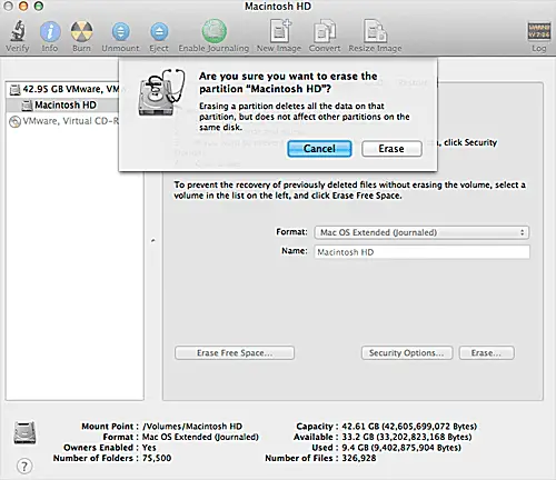 Installeer OS X Mavericks vanaf de opstartbare USB-flashdrive