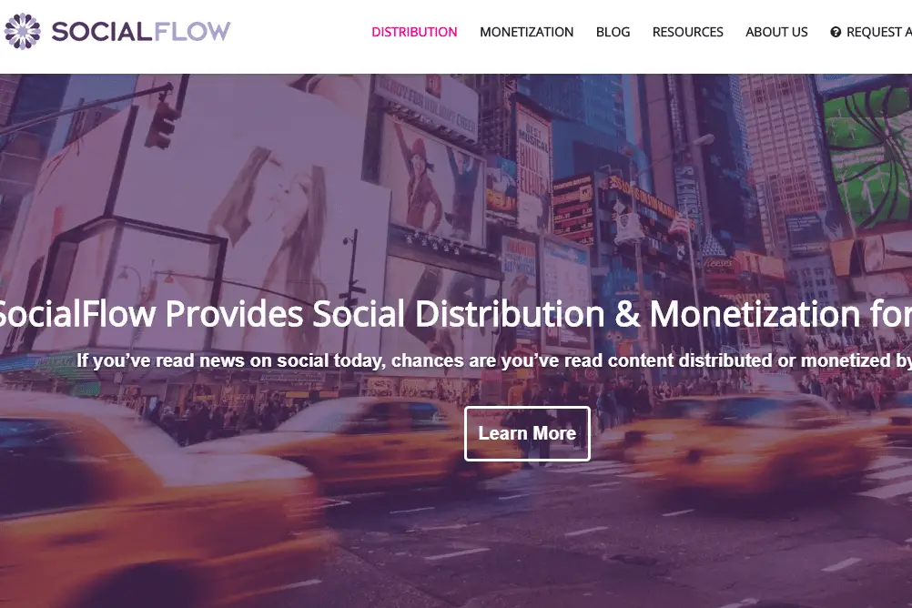 Social Flow-website