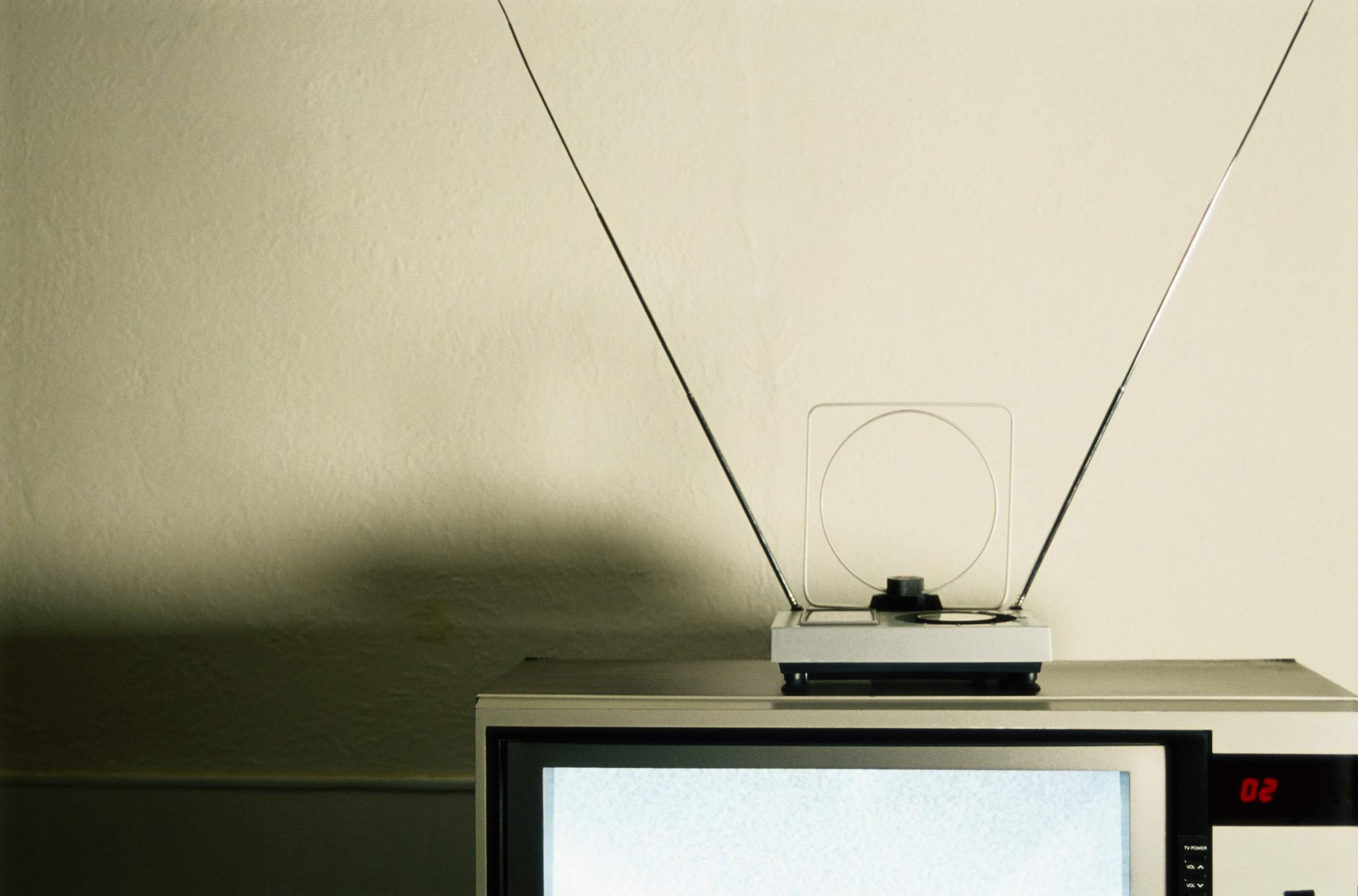 Televisie met antenne