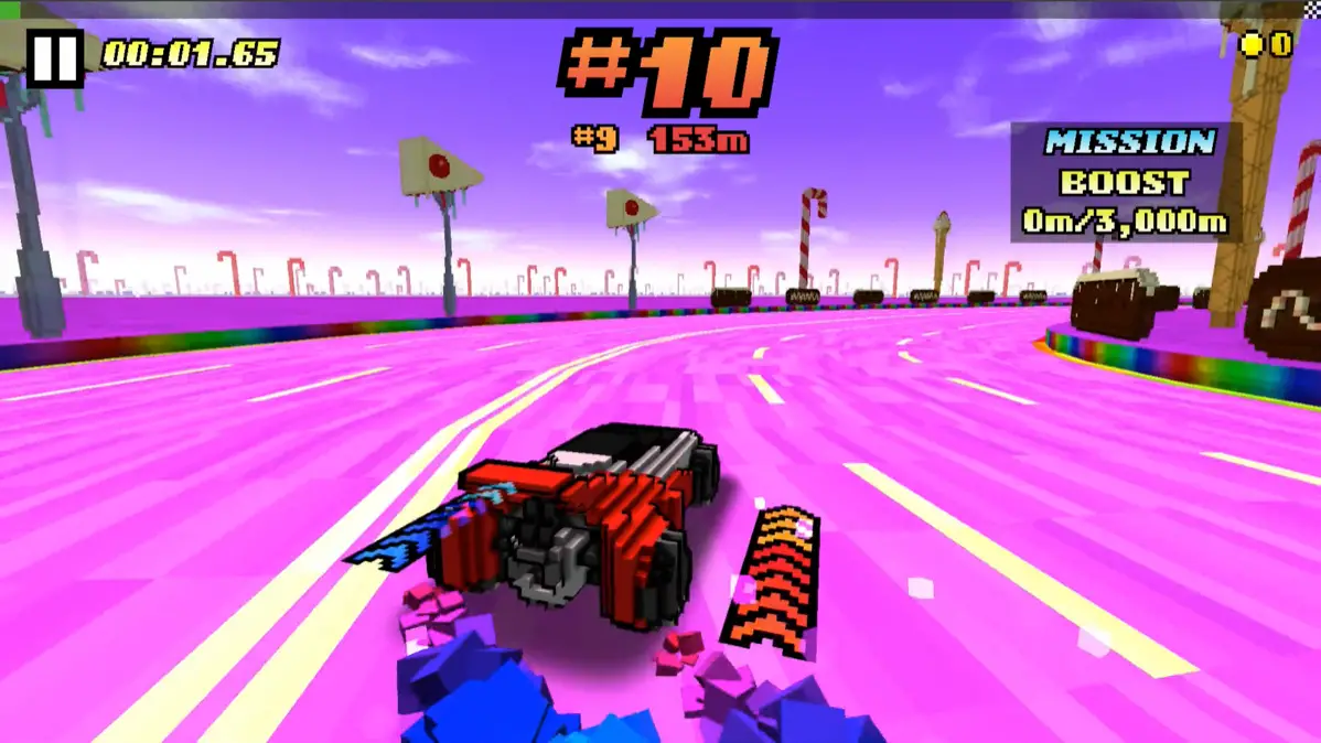 Screenshot van Android-racegame Maximum Car