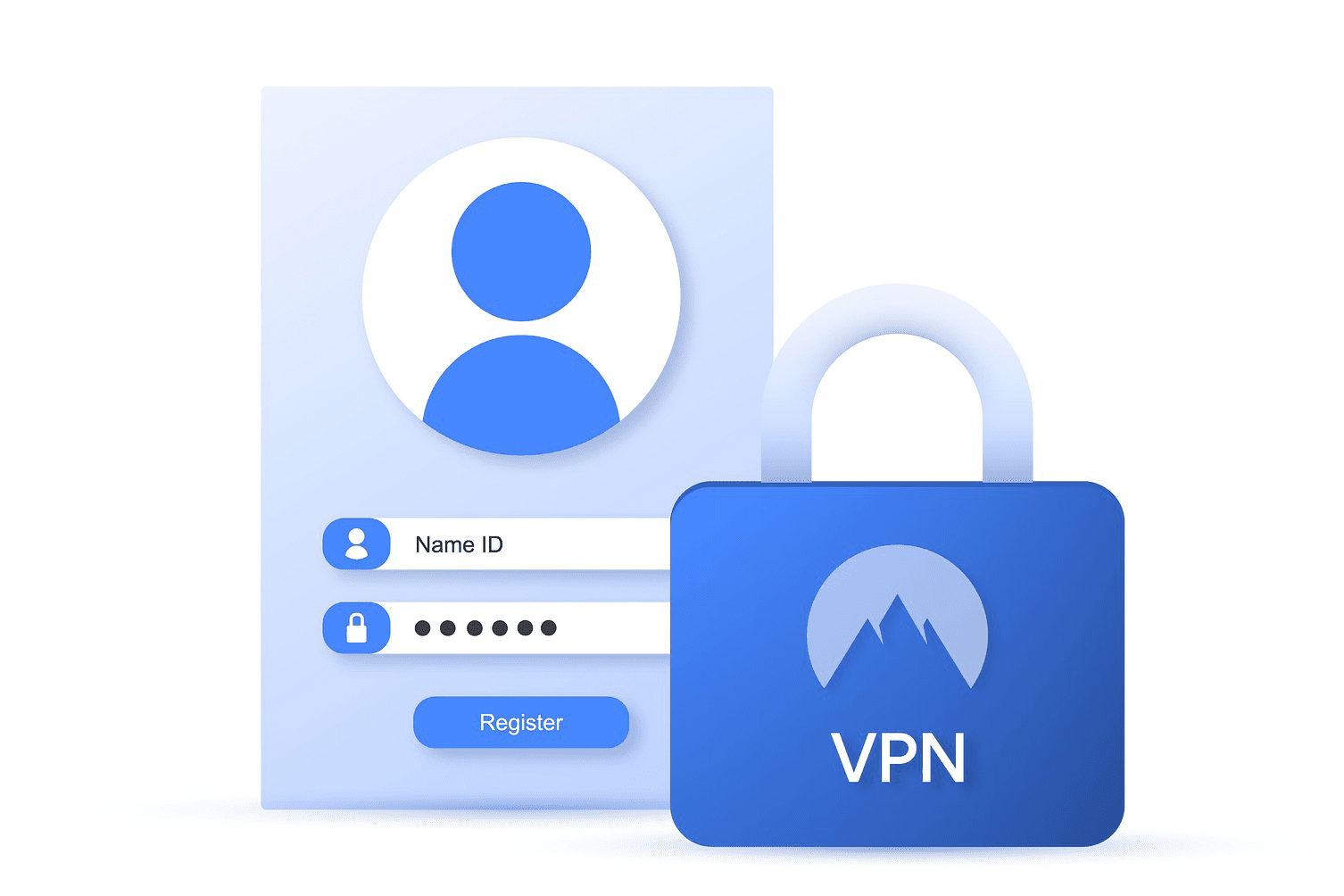 VPN-illustratie
