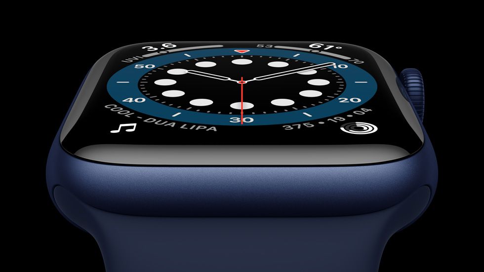 Waarom krijgt Apple Watch Series 6 zo snel korting? 1 Apple watch series 6 Aluminum blue case close up 09152020 big.jpg.large c605ba5fda5744b88637ee90b2ababc9