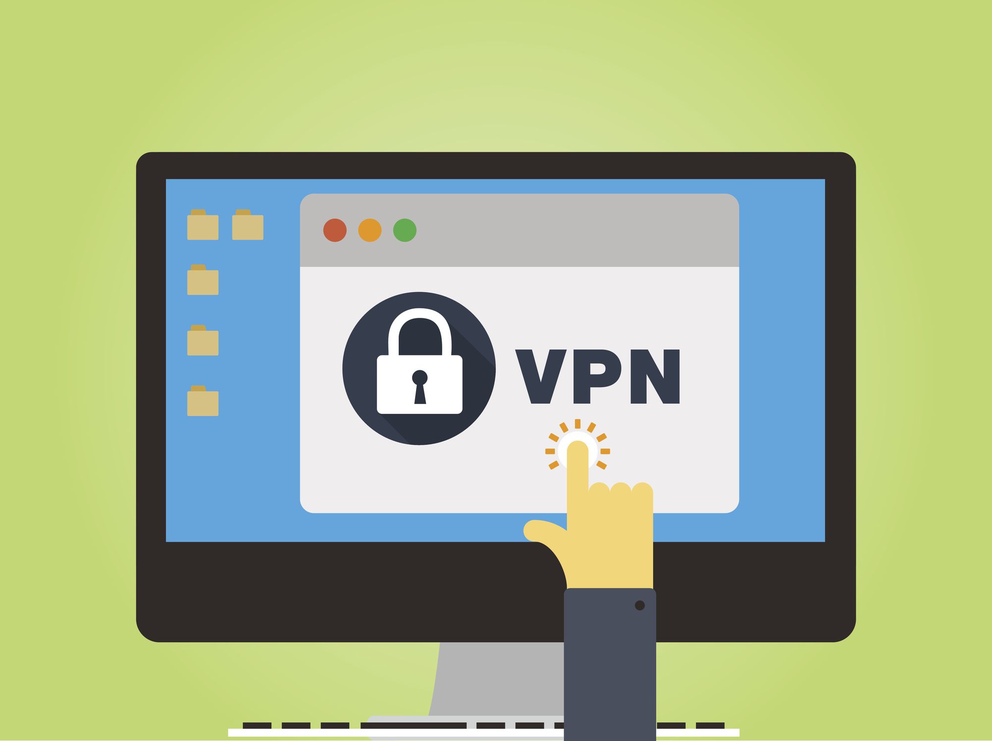 VPN-aanmeldingsconcept