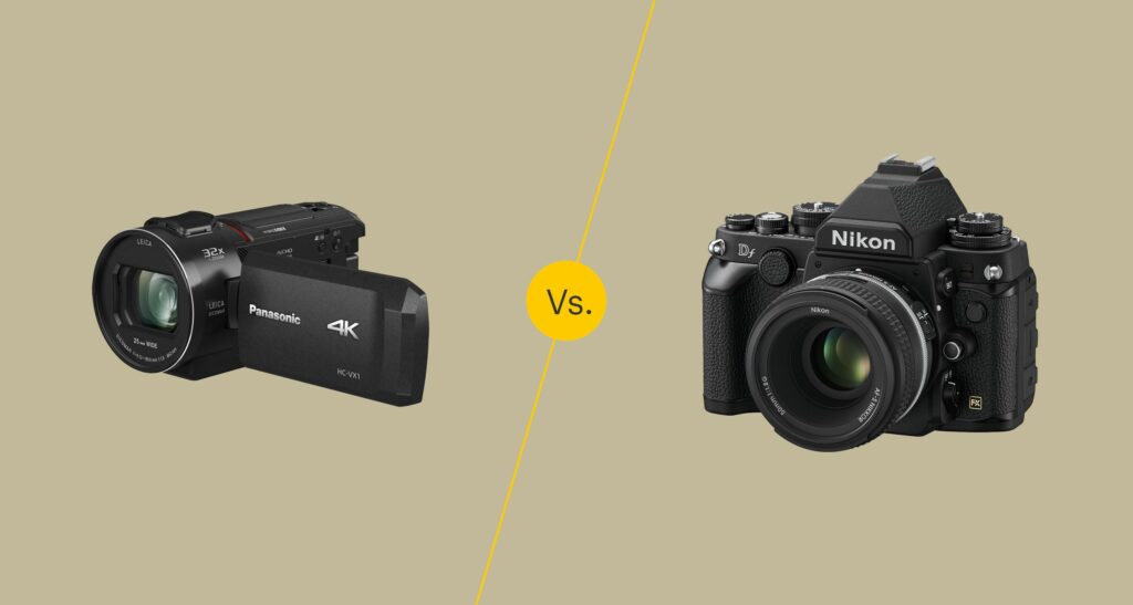 Digital camcorder vs camera a8a241fdf5d44946b85b997502b3c711