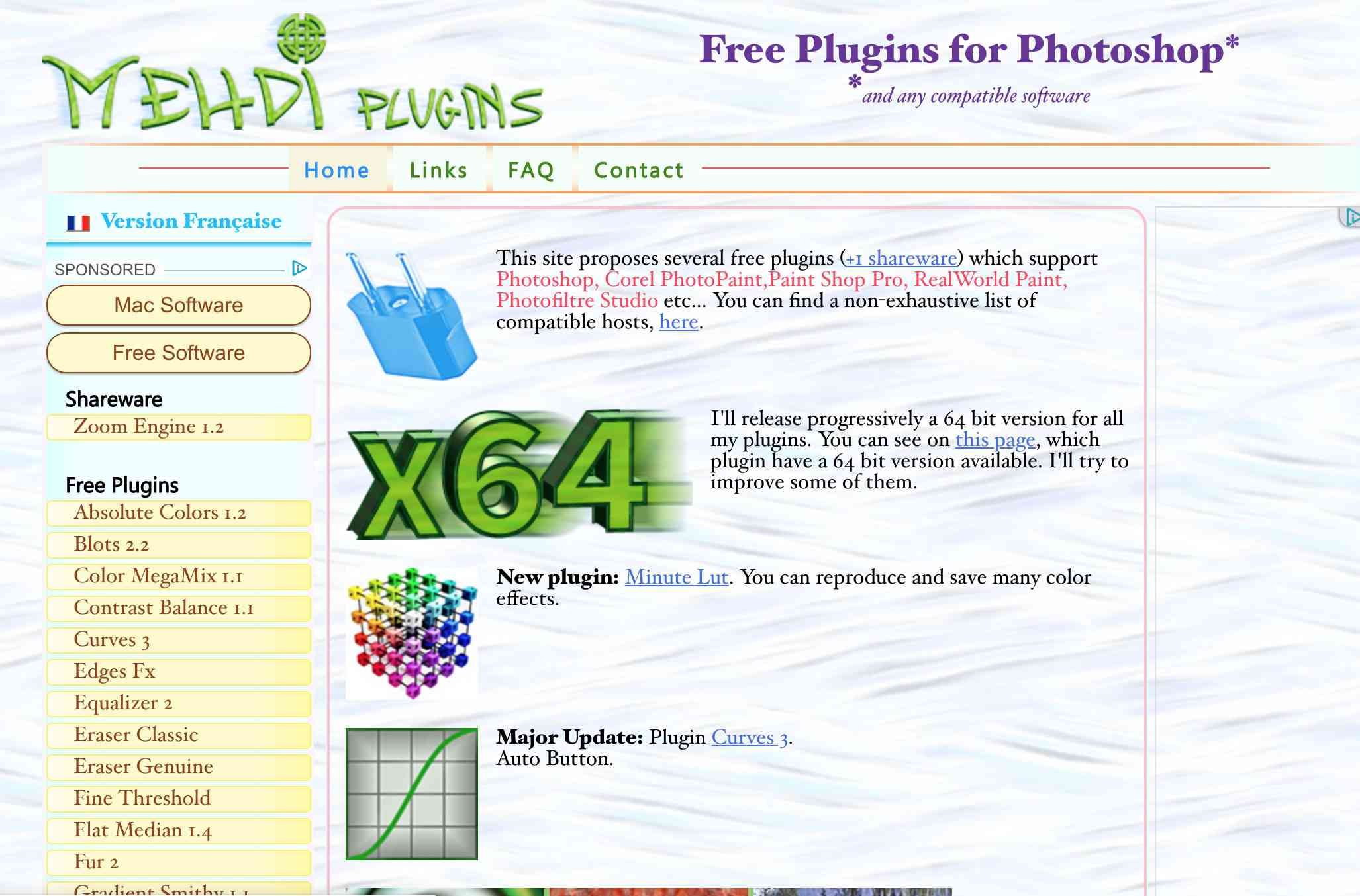 Mehdi Plugins-website