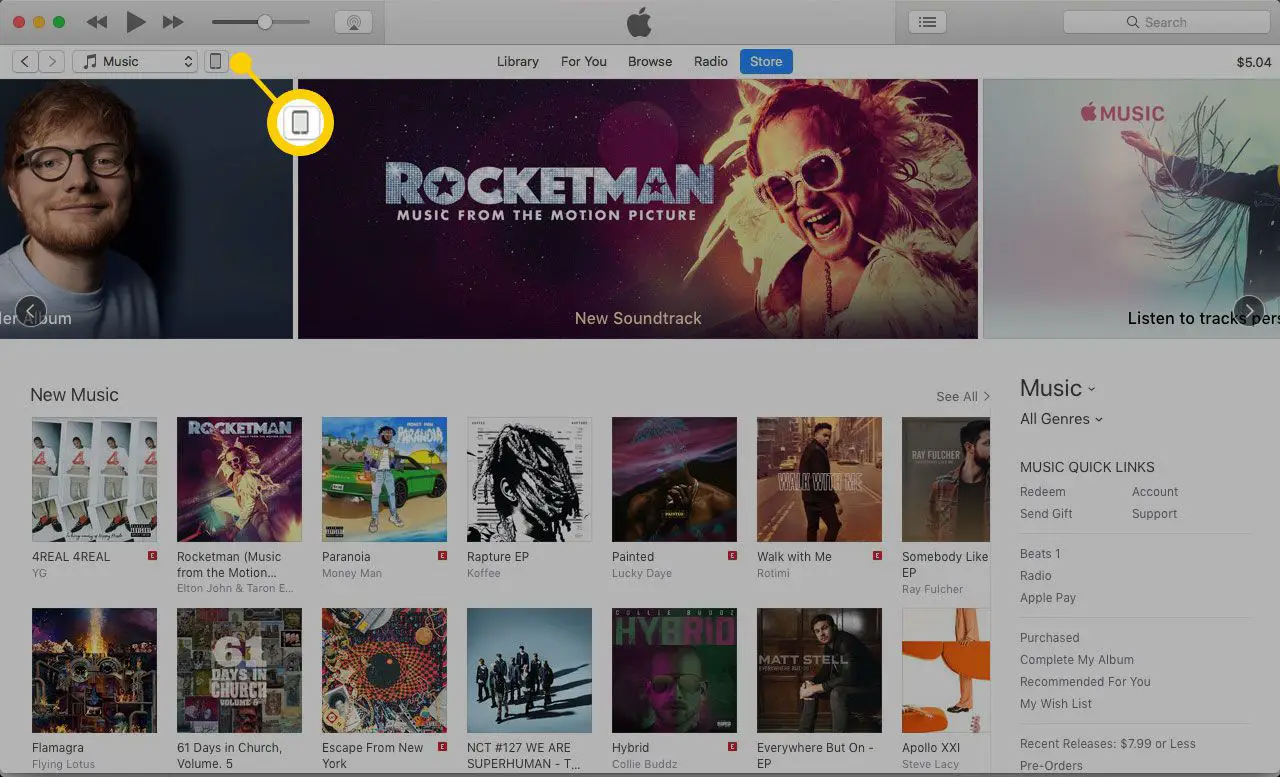 Muziek downloaden naar iPad