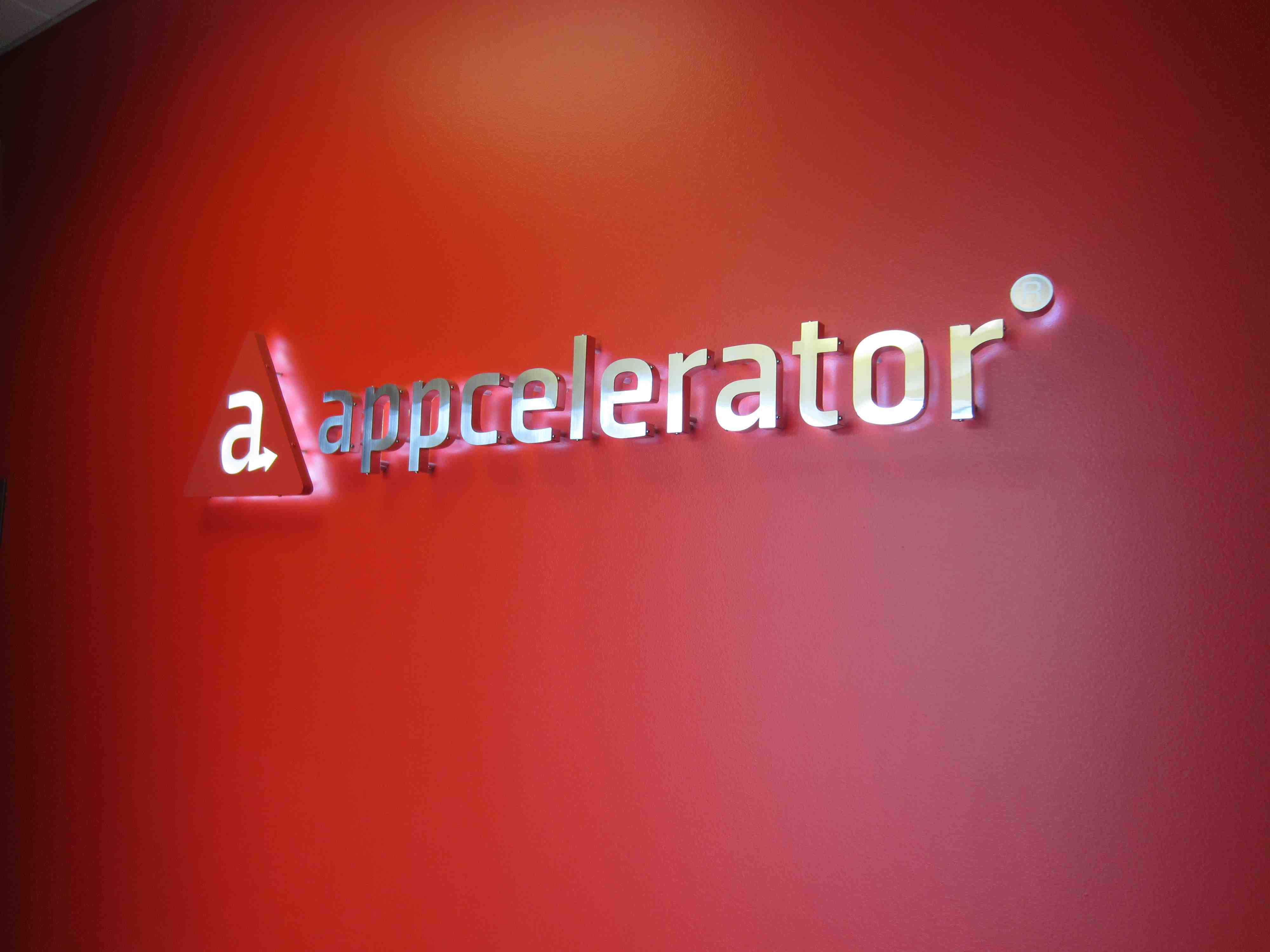 Screenshot van het Appcelerator-logo