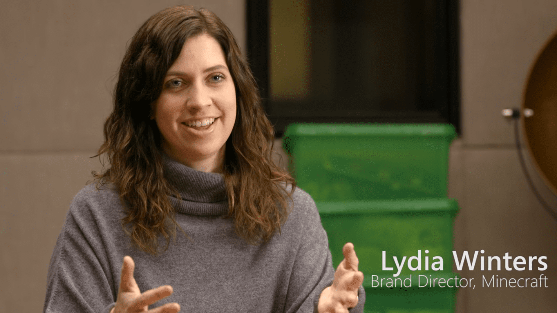 Lydia Winters, Brand Director, Minecraft