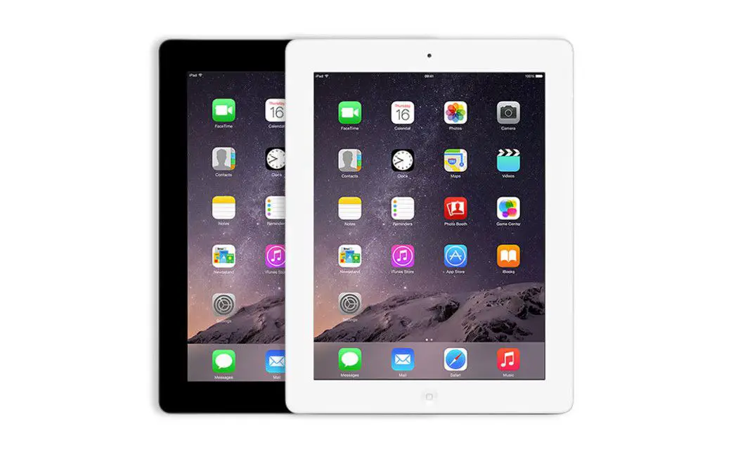 Productscreenshot van twee iPad 4 Mini's