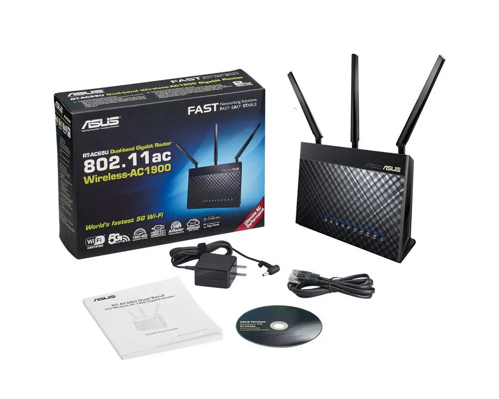 ASUS RT-AC68U draadloze AC-1900-router