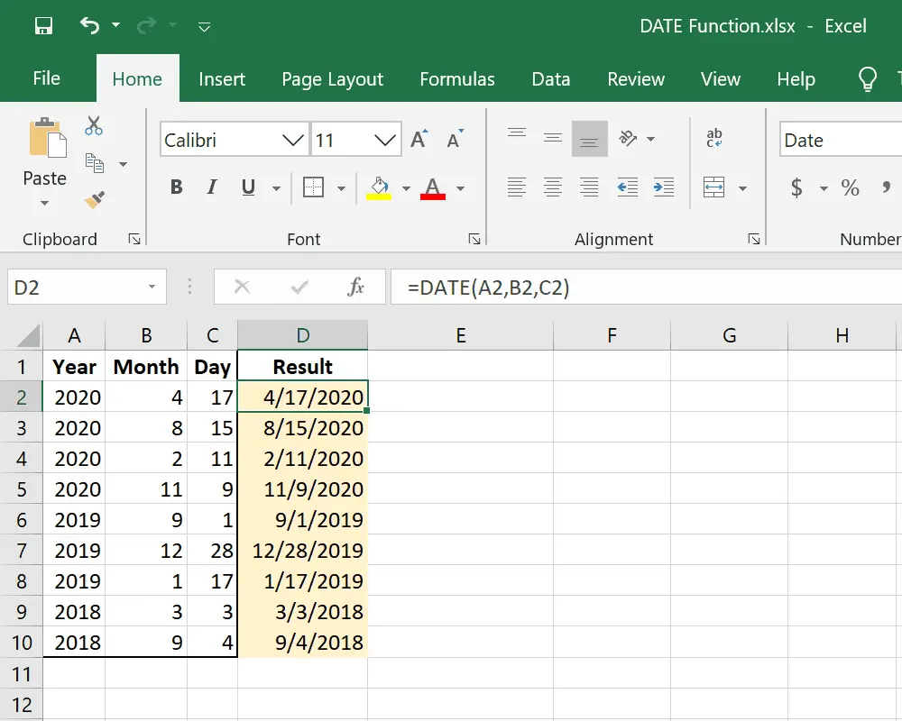 date function example e60abfc348994855bbc30338e26b5cad