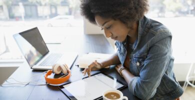 focused woman working at digital tablet in cafe 678401189 5b8ace1746e0fb0050c23c60