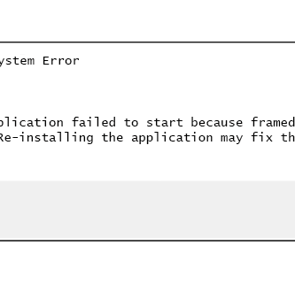 framedyn dll error message c68fdb49cba346d3bbe5bbb88e11a5c7