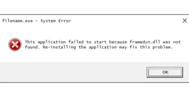 framedyn dll error message c68fdb49cba346d3bbe5bbb88e11a5c7