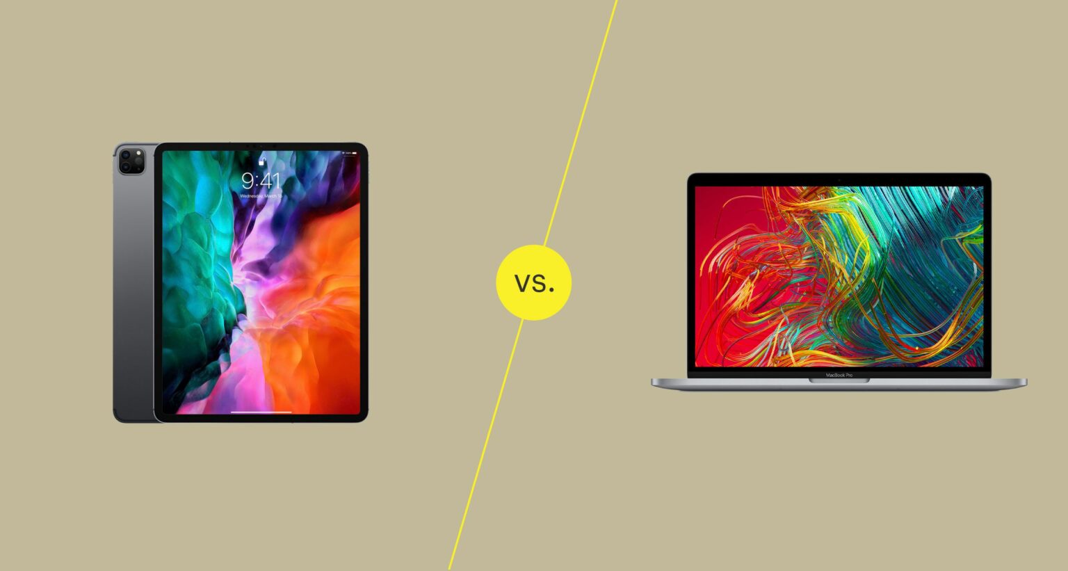 iPad Pro versus MacBook Pro wat is het verschil? 2021