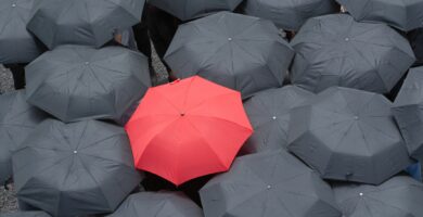 one red umbrella martin barraud ojo images getty images 56a6fa473df78cf772913d4b