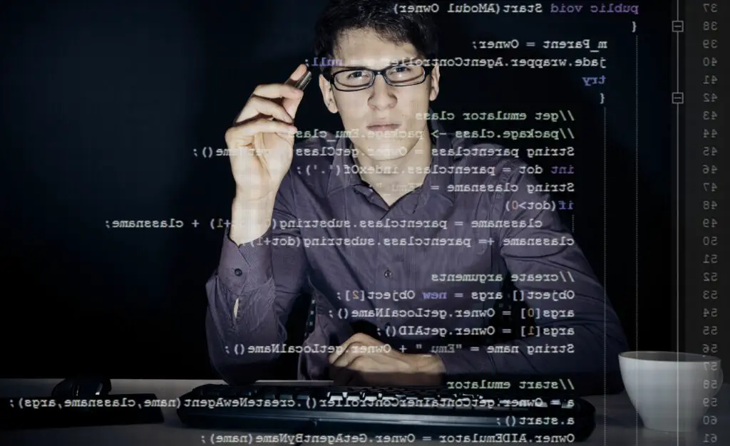 software developer using transparent computer screen at office 746096729 59a2fa80845b340011268cdd