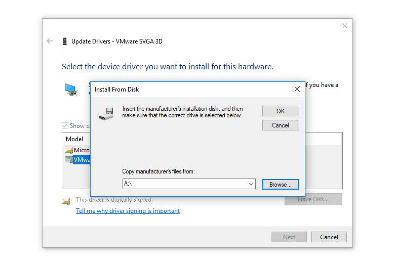 windows 10 update drivers install from disk 5a908711ff1b780037b94942