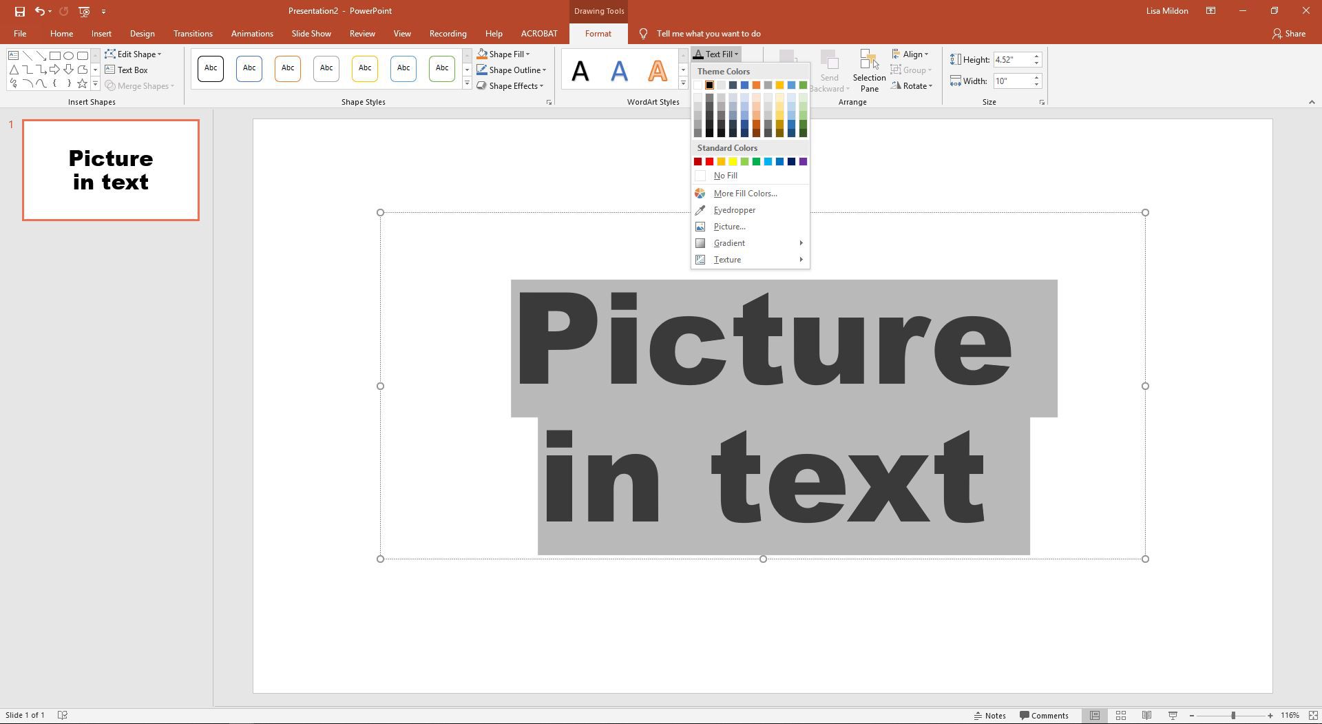 How To Make Text Slide In Powerpoint