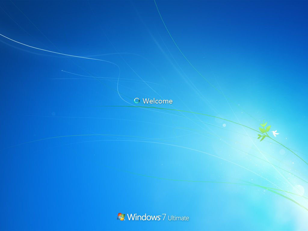 Windows 7 login Welkomstscherm