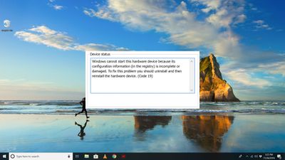 Code 19-fout op Windows 10-bureaublad