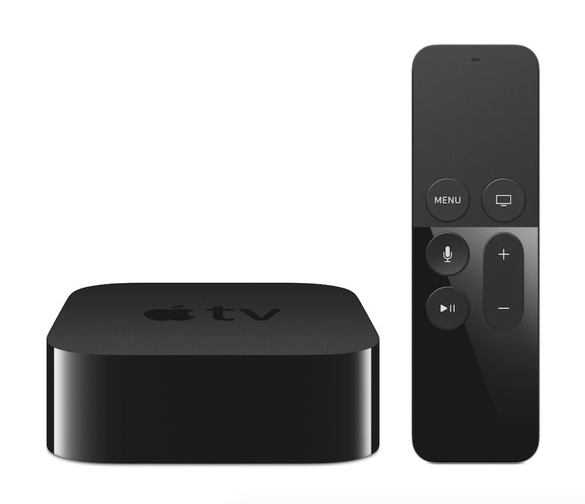 Apple TV en afstandsbediening