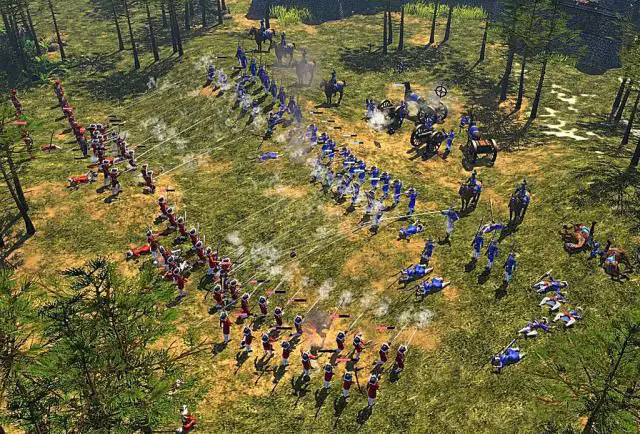 Age of Empires III-schermafbeelding