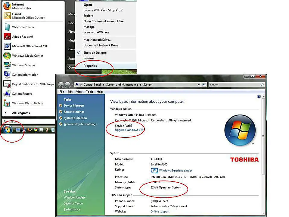 Windows Vista Service Pack 2 (SP2) installeren 3 Windows Vista SP1