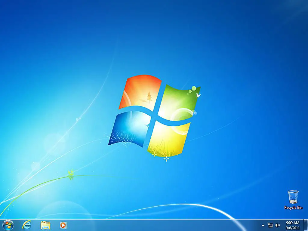 Windows 7 bureaublad