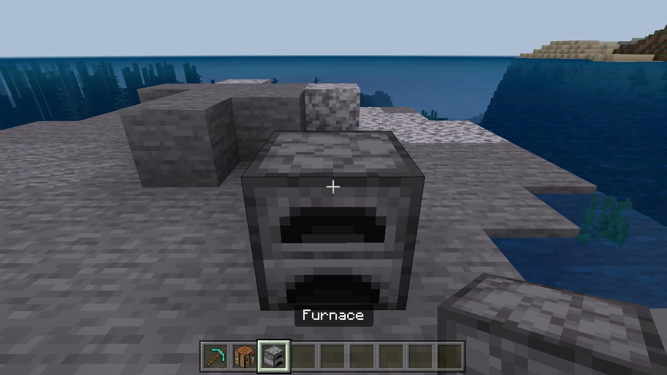 Een oven in Minecraft