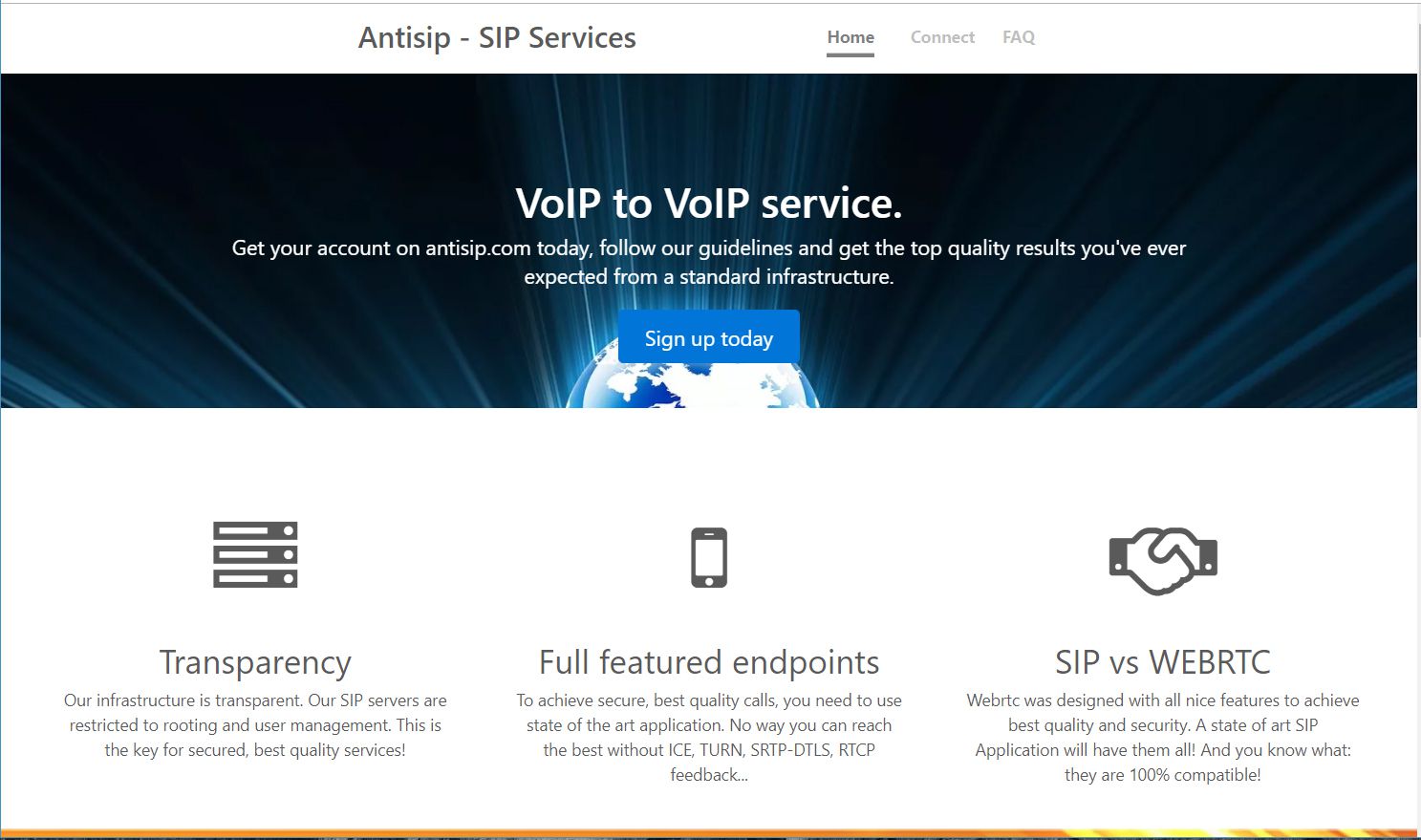 Antisip-website