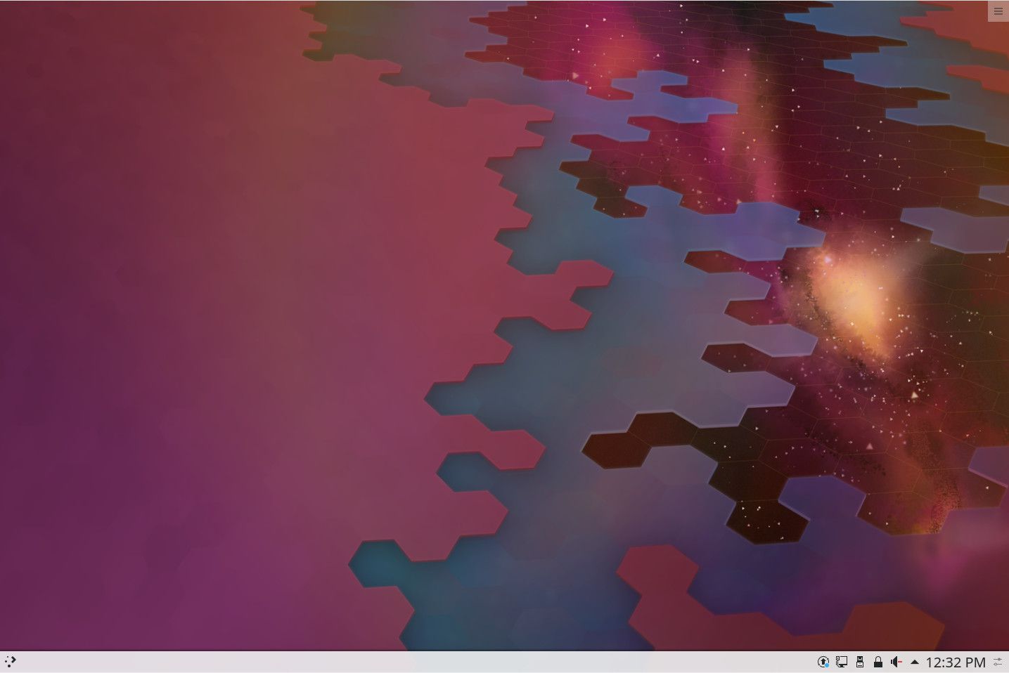 Screenshot van het KDE Plasma-bureaublad.