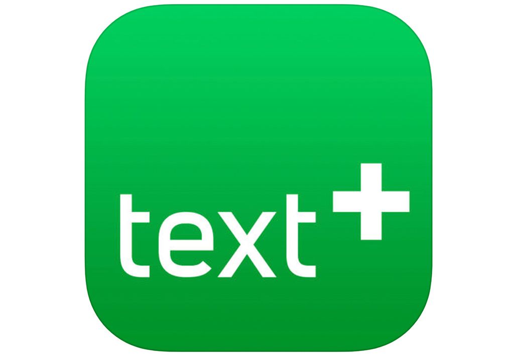 Text Plus-app-pictogram voor iOS