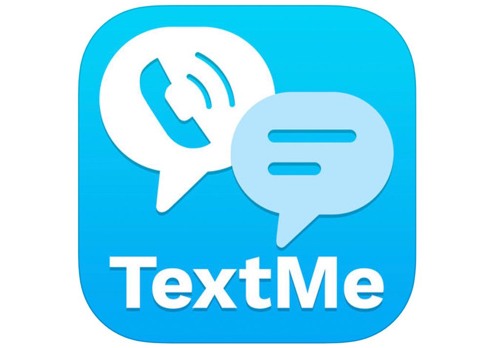 TextMe-app-pictogram voor iOS